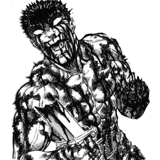 ✋ Стикер «Berserk and Vinland saga» для Telegram