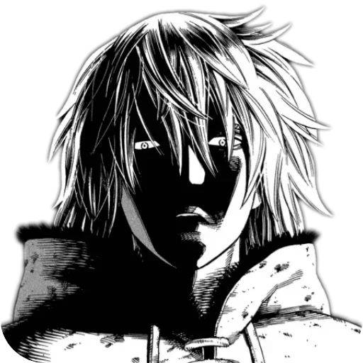 🫤 Стикер «Berserk and Vinland saga» для Telegram