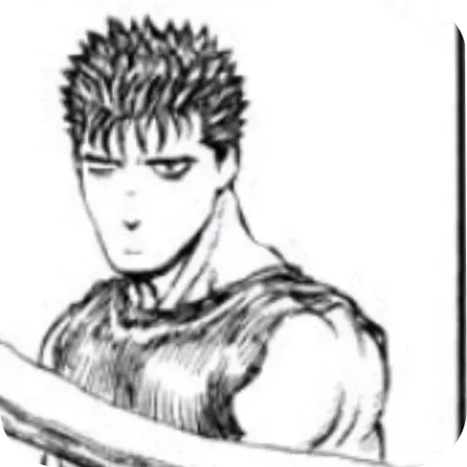😑 Стикер «Berserk and Vinland saga» для Telegram