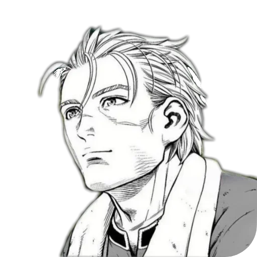 ⛰ Стикер «Berserk and Vinland saga» для Telegram