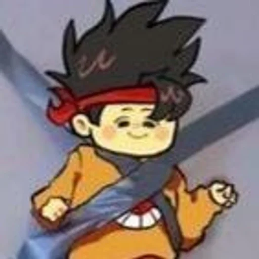🙂 Стикер «Monkey Kid» для Telegram