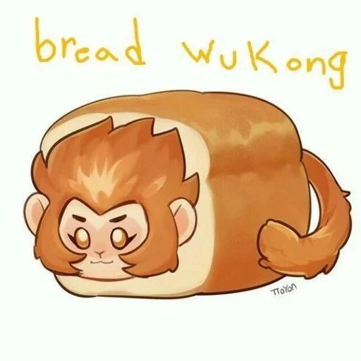 😀 Стикер «Monkey Kid» для Telegram