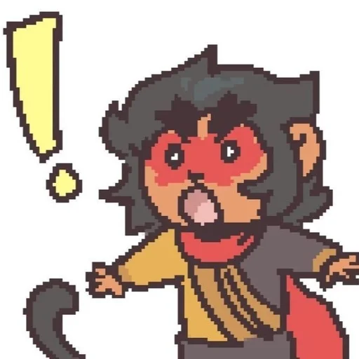 😦 Стикер «Monkey Kid» для Telegram
