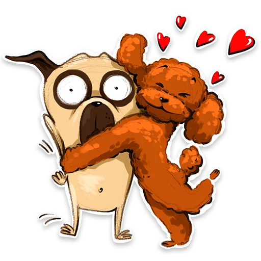 🥰 Стикер «Chubaka&Woody» для Telegram