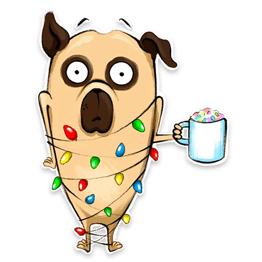 😬 Стикер «Chubaka&Woody» для Telegram