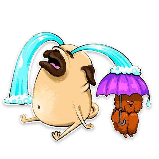 😭 Стикер «Chubaka&Woody» для Telegram
