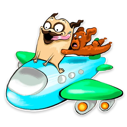 😵 Стикер «Chubaka&Woody» для Telegram