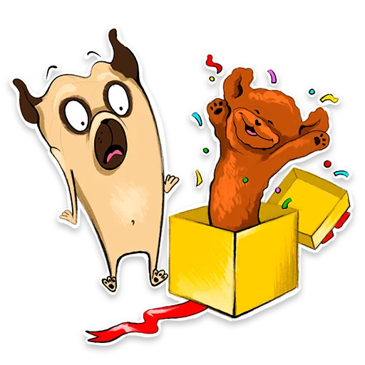 😱 Стикер «Chubaka&Woody» для Telegram