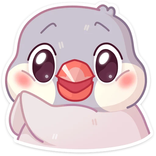☺️ Стикер «Пухлик» для Telegram