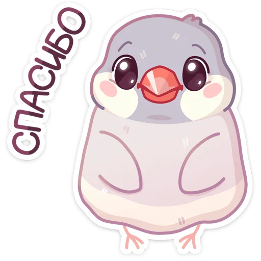 ☺️ Стикер «Пухлик» для Telegram