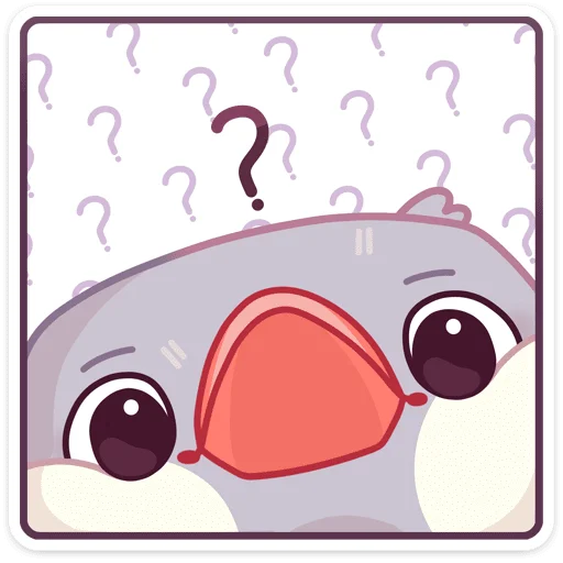 ❓ Стикер «Пухлик» для Telegram