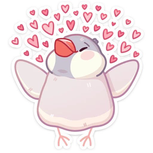 🥰 Стикер «Пухлик» для Telegram