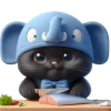 😋 Эмодзи «Пушистый слоник» для Telegram