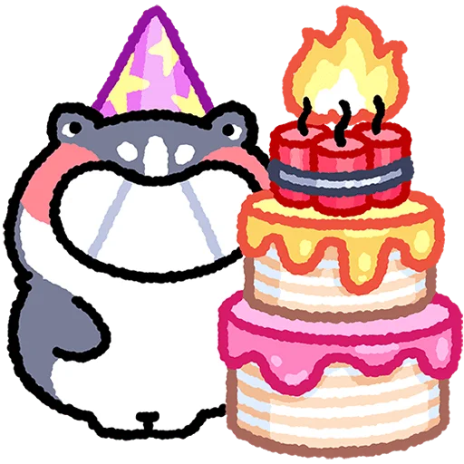 🎂 Стикер «Дук Без Текста» для Telegram