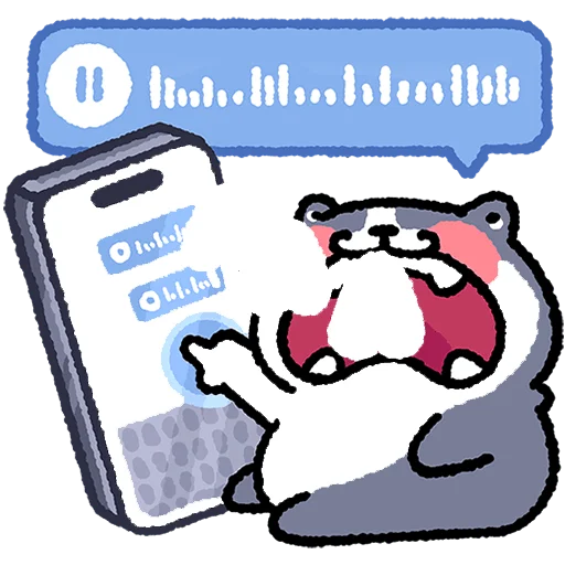 🗣 Стикер «Дук Без Текста» для Telegram