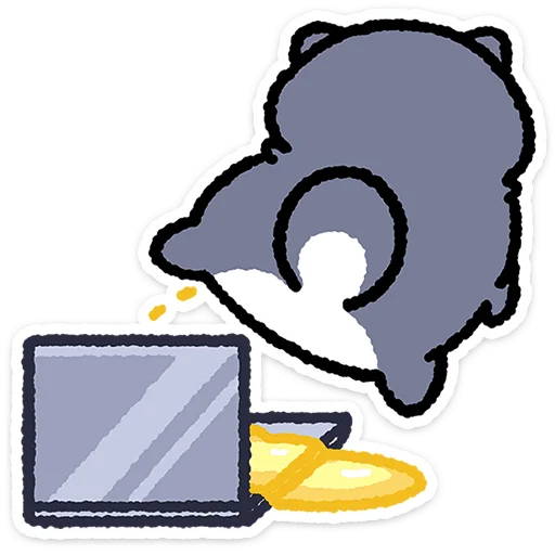 ✨ Стикер «Дук» для Telegram