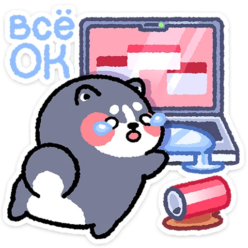 ✨ Стикер «Дук» для Telegram