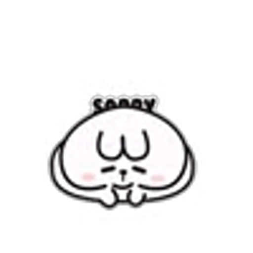 😔 Эмодзи «Chub Bunny» для Telegram
