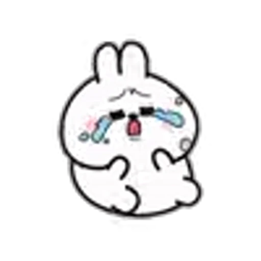 😭 Эмодзи «Chub Bunny» для Telegram