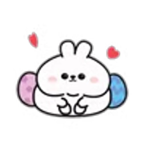 ❤️ Эмодзи «Chub Bunny» для Telegram