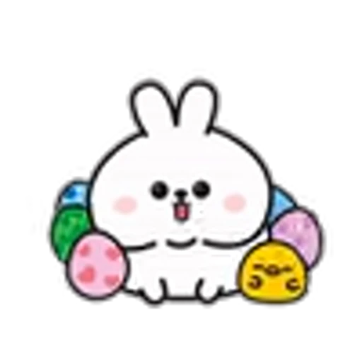 Эмодзи «Chub Bunny» для Telegram — обложка