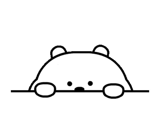 👀 Стикер «Chub Bear» для Telegram