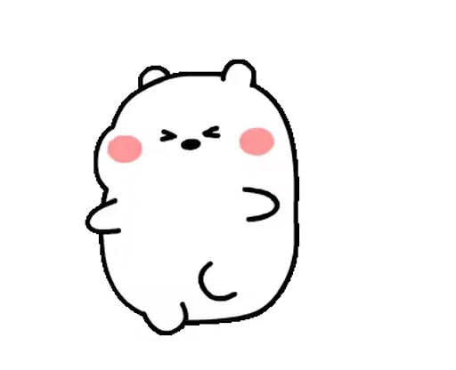 😖 Стикер «Chub Bear» для Telegram