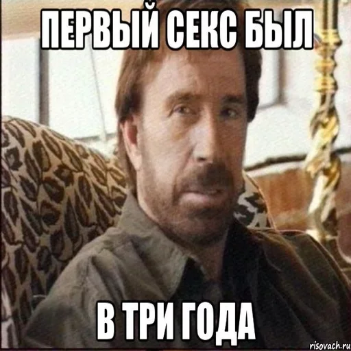 Стикерпак Chuck Norris для Telegram
