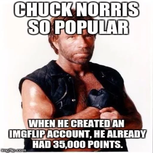 😏 Стикер «Chuck Norris» для Telegram