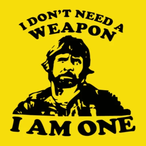 🙁 Стикер «Chuck Norris» для Telegram