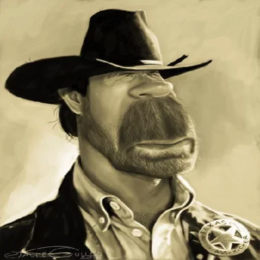 🥳 Стикер «Chuck Norris» для Telegram