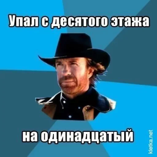 😏 Стикер «Chuck Norris» для Telegram