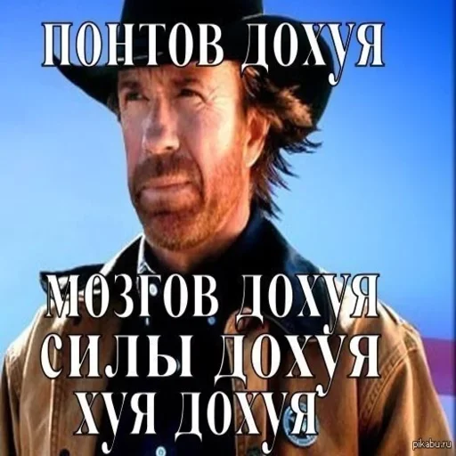 😏 Стикер «Chuck Norris» для Telegram