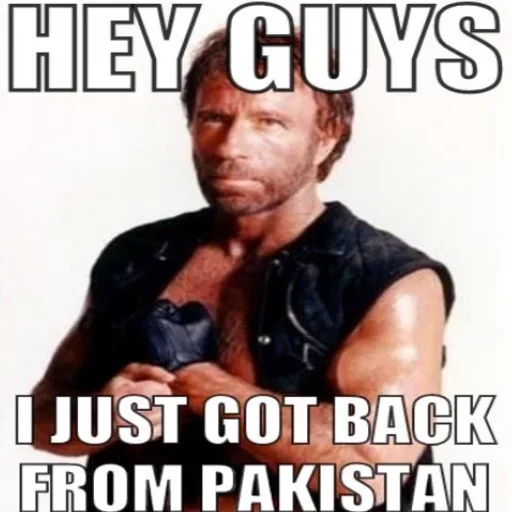 ☹️ Стикер «Chuck Norris» для Telegram