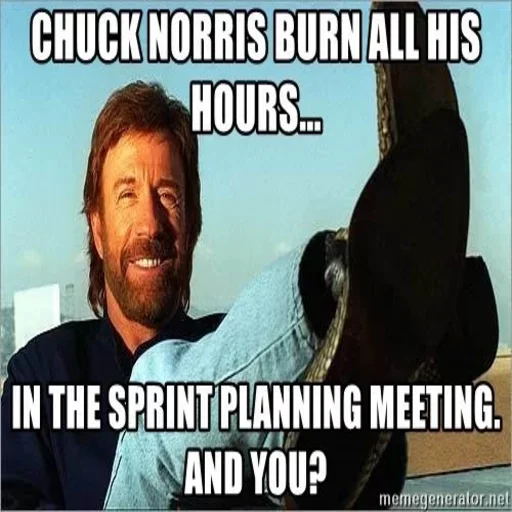 ☺️ Стикер «Chuck Norris» для Telegram