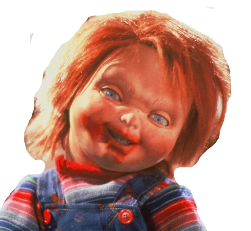 😊 Стикер «chucky doll» для Telegram