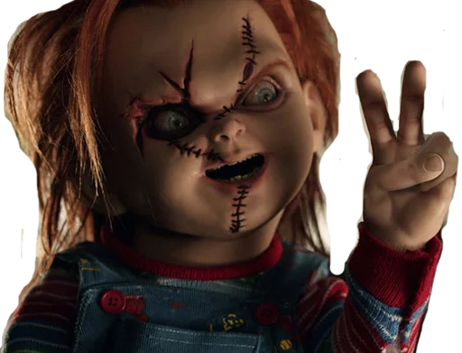 ✌ Стикер «chucky doll» для Telegram