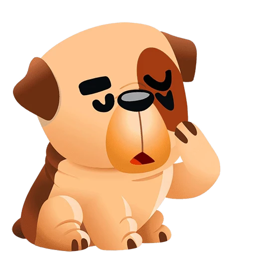 🤦‍♂ Стикер «CHUMMY CHUMS» для Telegram