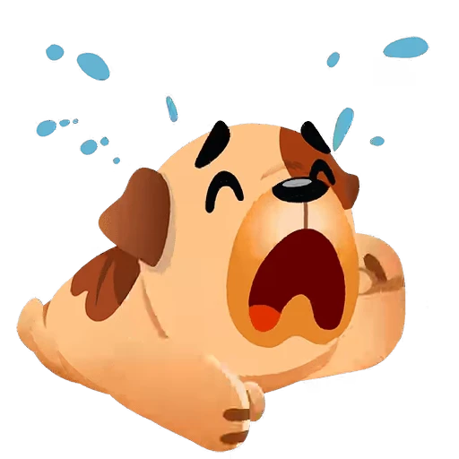 😭 Стикер «CHUMMY CHUMS» для Telegram