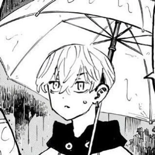 😑 Стикер «Chifuyu Matsuno» для Telegram