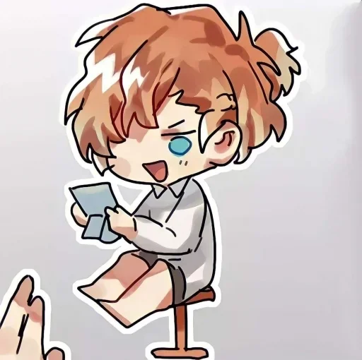 🍸 Стикер «Chuuya Nakahara» для Telegram