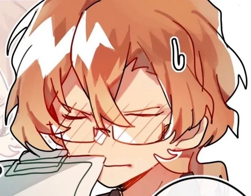 🍷 Стикер «Chuuya Nakahara» для Telegram