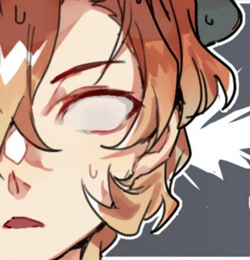 🍷 Стикер «Chuuya Nakahara» для Telegram