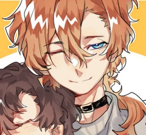 🍷 Стикер «Chuuya Nakahara» для Telegram