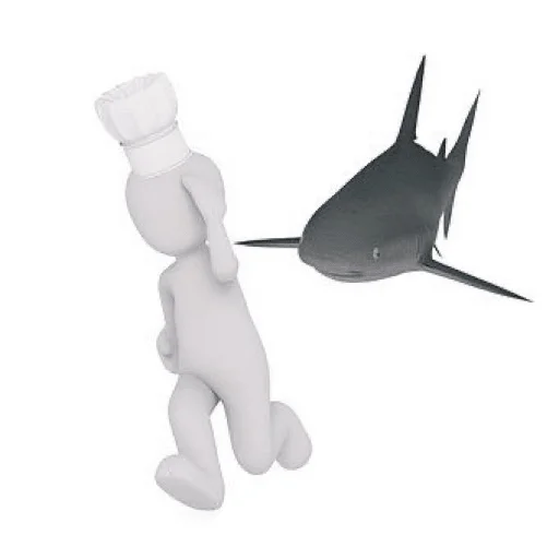🦈 Стикер «3d челики» для Telegram
