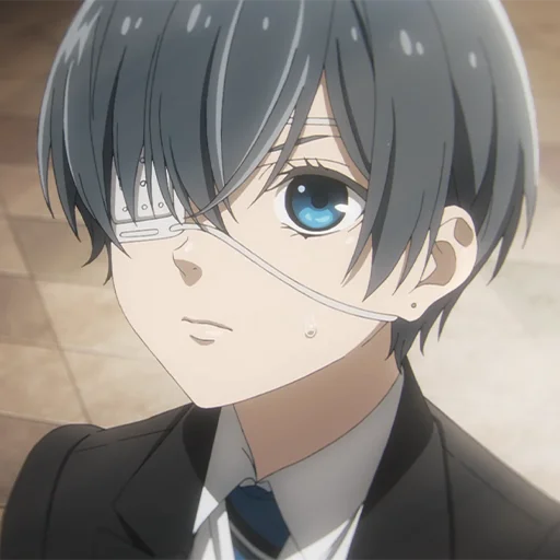 Стикерпак Ciel Phantomhive для Telegram