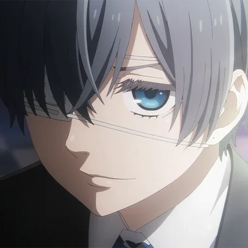 💎 Стикер «Ciel Phantomhive» для Telegram