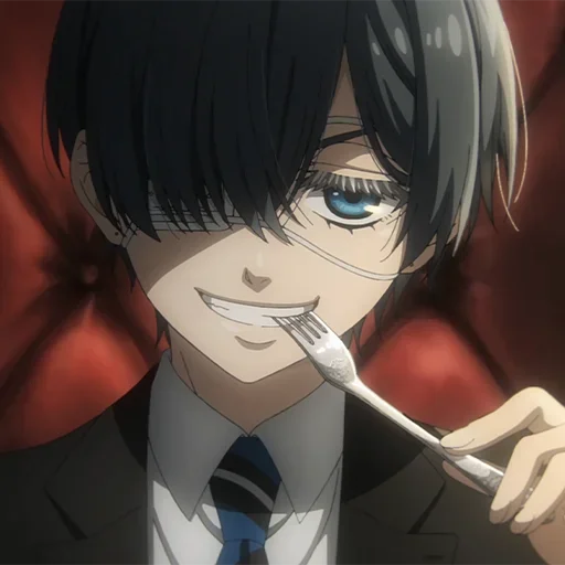 ♟ Стикер «Ciel Phantomhive» для Telegram