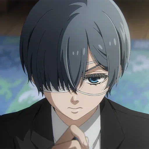 💎 Стикер «Ciel Phantomhive» для Telegram