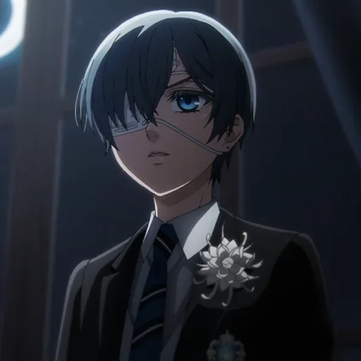 💎 Стикер «Ciel Phantomhive» для Telegram